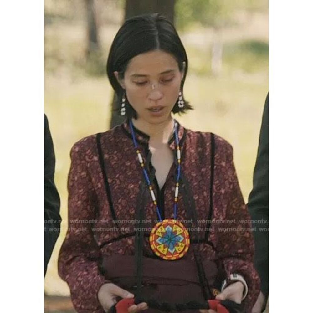 Dôen XS Elix Prairie Paisley Maxi Dress - Picture 3 of 9